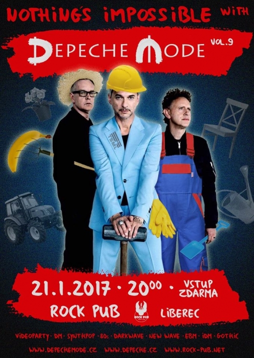 Plakát: Depeche Mode Nothing’s Impossible with Vol. 9 Liberec